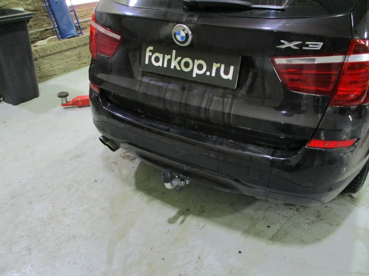 Фаркоп Galia для BMW X3 2010-2017, (кроме M-пакетa) B019C в Уфа Фаркоп Galia для BMW X3 2010-2017, (кроме M-пакетa) B019C в Уфа