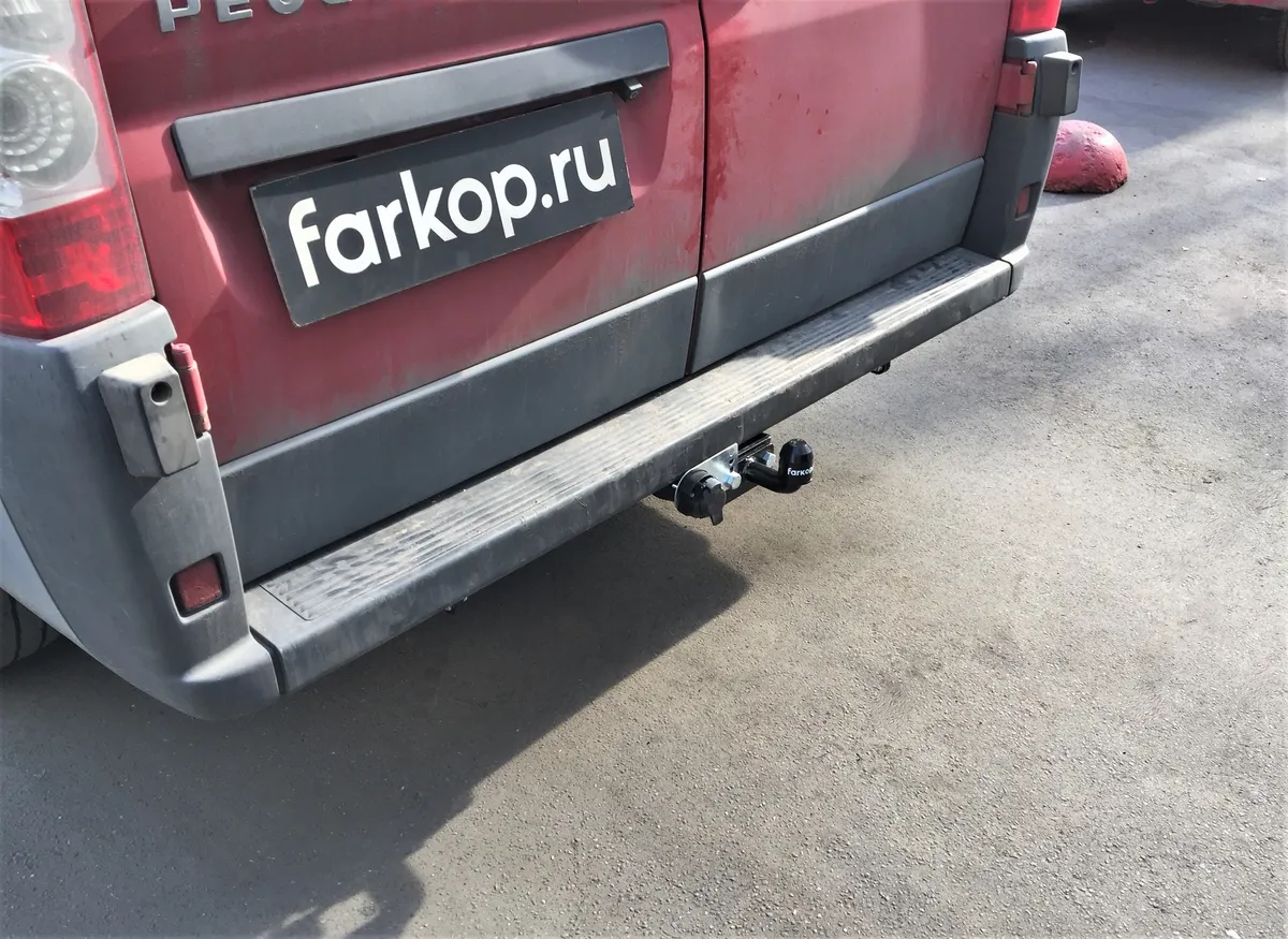 Фаркоп Лидер Плюс для Peugeot Boxer (L1,L2,L3) 2006- P107-FC в Уфа