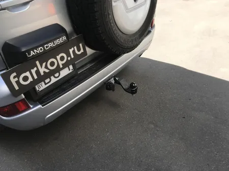 Фаркоп Лидер Плюс для Toyota Land Cruiser Prado J120 2002-2009 T123-AE в Уфа