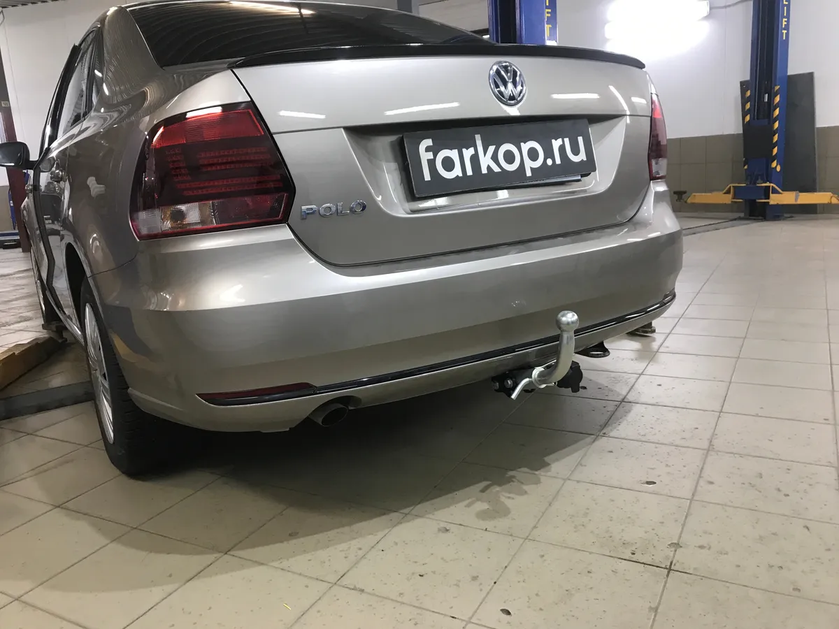 Фаркоп Лидер Плюс для Volkswagen Polo (седан) 2010-2020 V125-BA в Уфа Фаркоп Лидер Плюс для Volkswagen Polo (седан) 2010-2020 V125-BA в Уфа