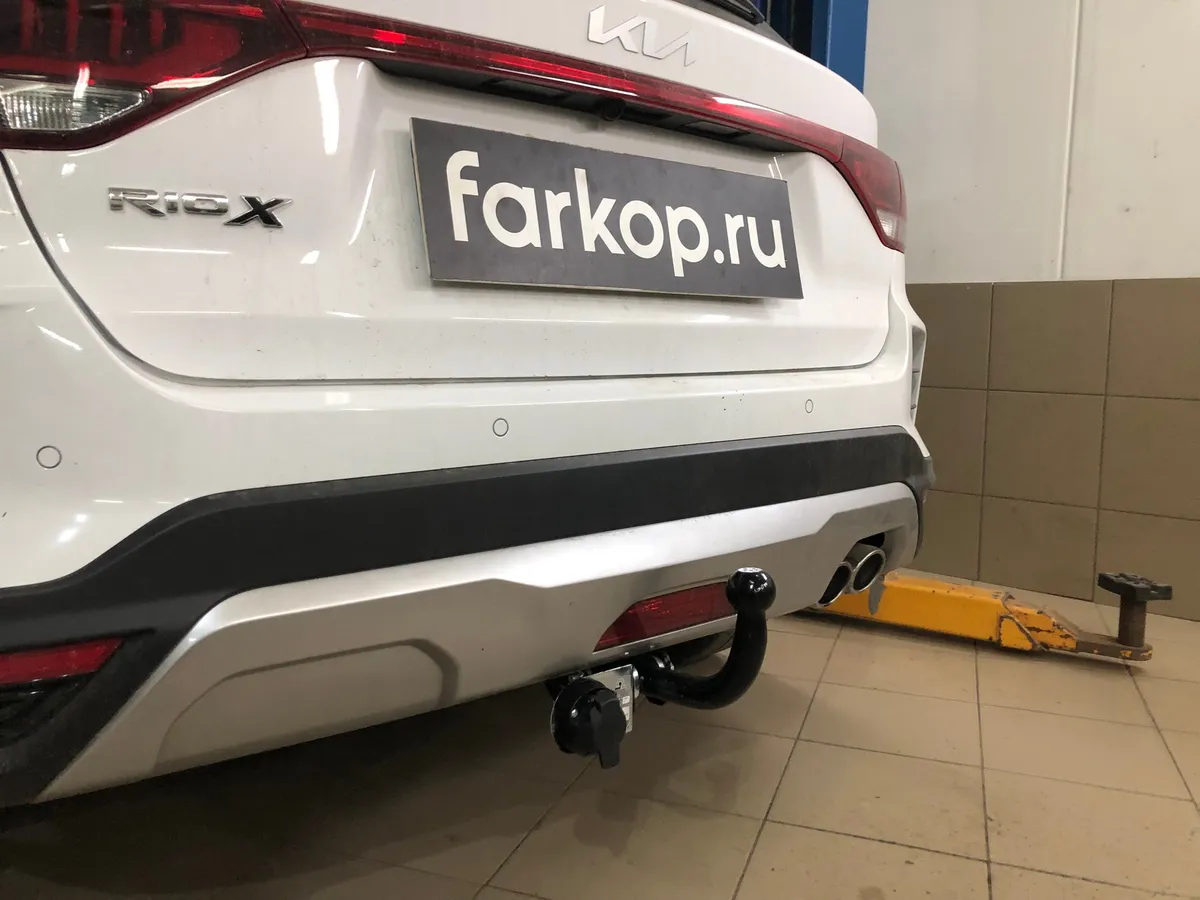 Фаркоп Лидер Плюс для Kia Rio X 2021- K123-A в Уфа