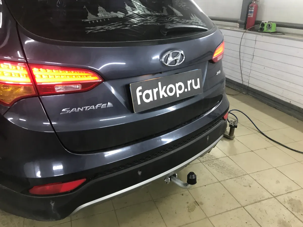 Фаркоп Galia для Hyundai Santa Fe (вкл. Grand) 2012-2018 H091A в Уфа Фаркоп Galia для Hyundai Santa Fe (вкл. Grand) 2012-2018 H091A в Уфа