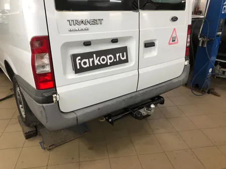 Фаркоп Лидер Плюс для Ford Transit (фургон) 2000-2014, (для а/м со ступенькой, без ступеньки) F116-F в Уфа