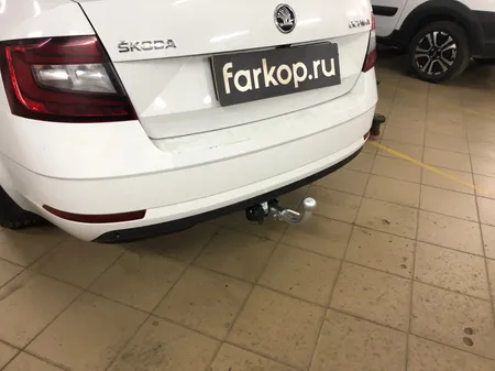 Фаркоп Лидер Плюс для Skoda Octavia (лифтбек) 2013-2020 Арт. S108-BA S108-BA в Уфа