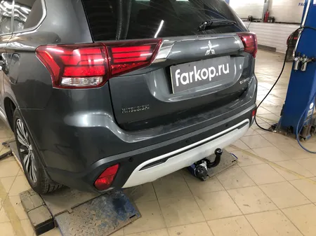 Фаркоп Лидер Плюс для Mitsubishi Outlander 2012-2022 M113-A в Уфа