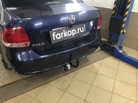 Фаркоп Лидер Плюс для Volkswagen Polo (седан) 2010-2020 V125-A в Уфа