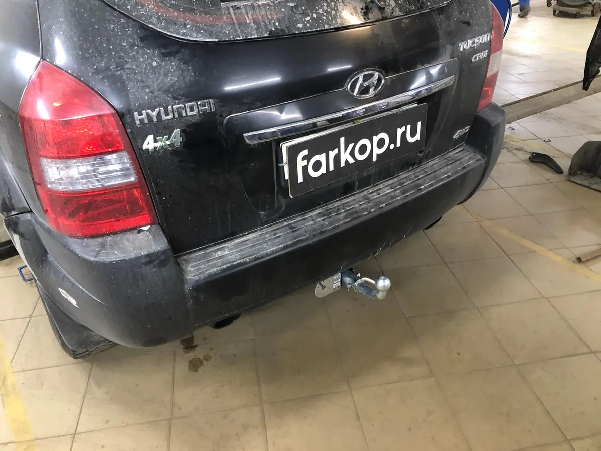 Фаркоп Лидер Плюс для Hyundai Tucson 2004-2010 H204-BA в Уфа Фаркоп Лидер Плюс для Hyundai Tucson 2004-2010 H204-BA в Уфа