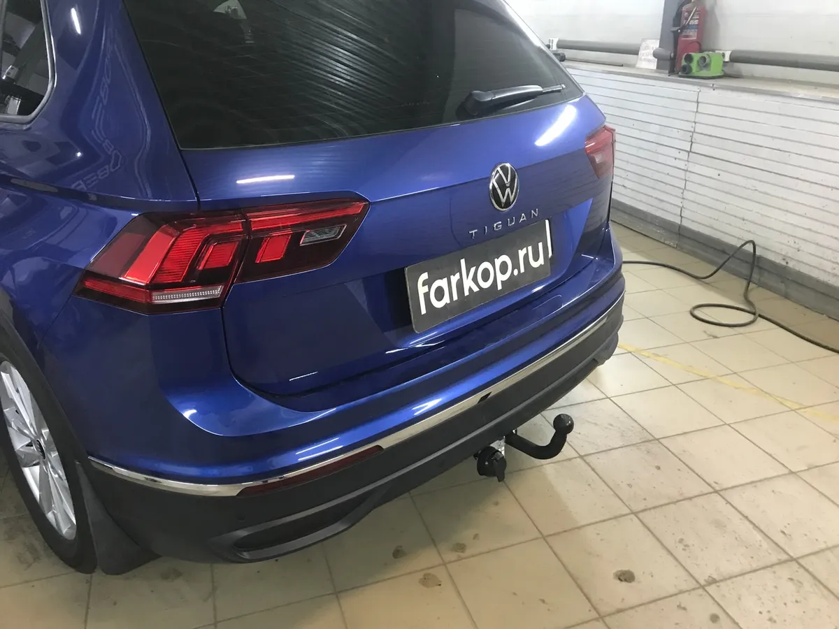 Фаркоп Лидер Плюс для Volkswagen Tiguan 2017- V123-A в Уфа