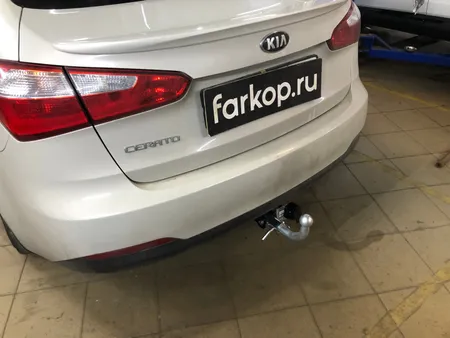Фаркоп Лидер Плюс для Kia Cerato (седан) 2013-2016 K127-BA в Уфа