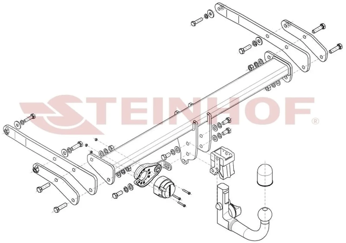 Фаркоп Steinhof для Audi Q5 2026- A-112 в Уфа Фаркоп Steinhof для Audi Q5 2026- A-112 в Уфа