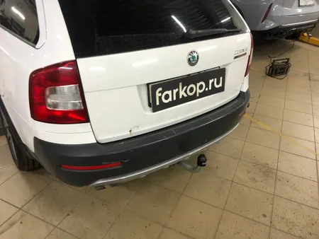 Фаркоп Galia для Skoda Octavia (лифтбек, универсал, вкл. Scout) 2005-2013 S086A в Уфа