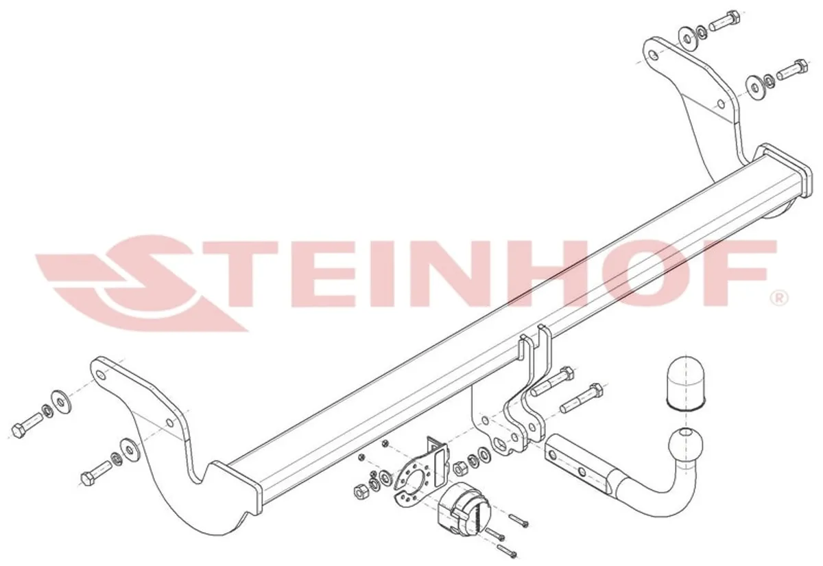 Фаркоп Steinhof для Lexus RX 2022- Арт. L-175 L-175 в Уфа Фаркоп Steinhof для Lexus RX 2022- Арт. L-175 L-175 в Уфа