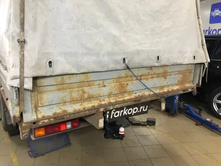 Фаркоп Трейлер для Gaz Газель 330202 удлиненная база (в т.ч. Gaz 33023 Фермер удлин.) Арт. 330202.K2 330202.K2 в Уфа