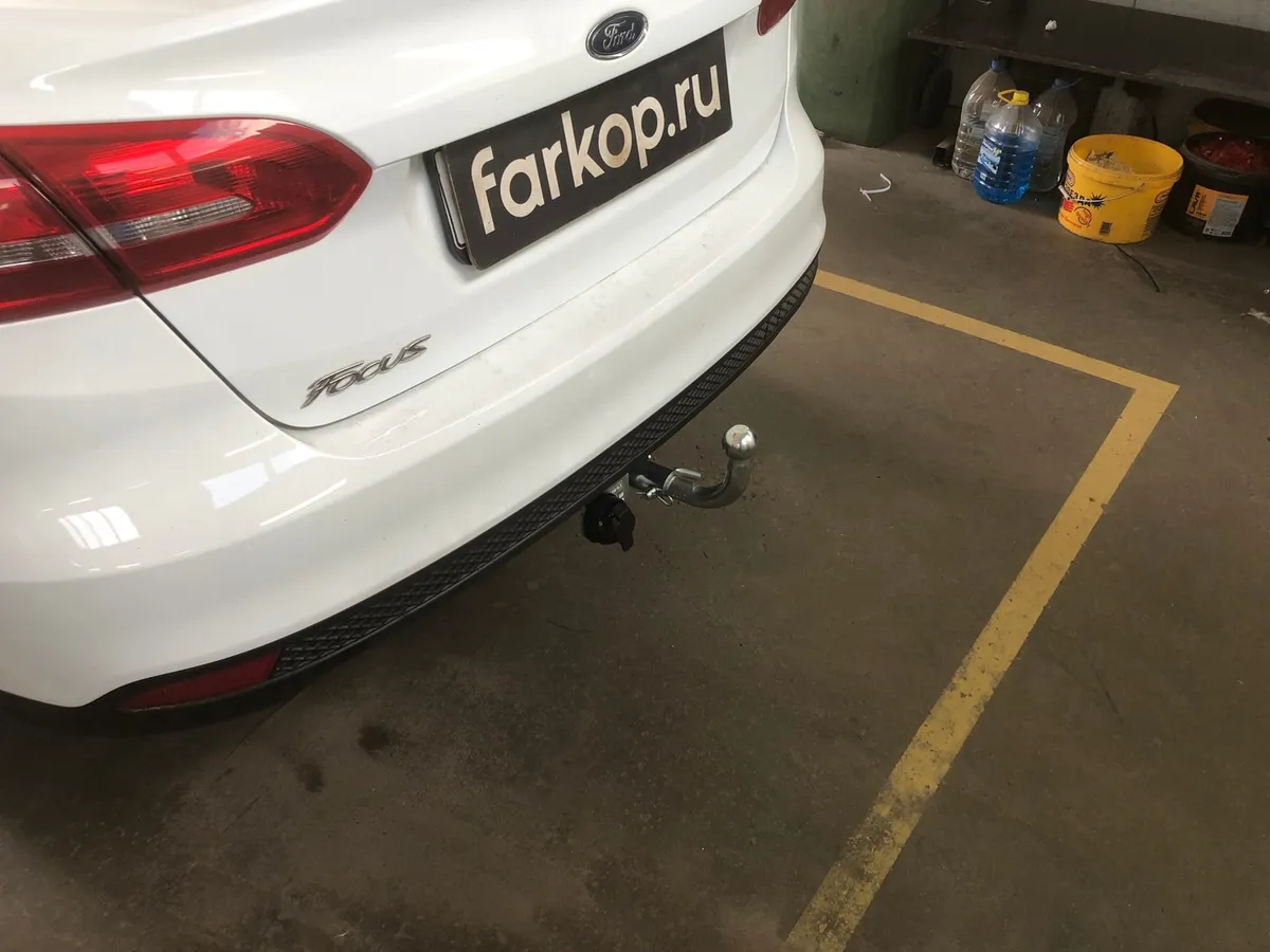 Фаркоп Лидер Плюс для Ford Focus (седан) 2011-2018 F102-BA в Уфа