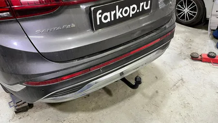 Фаркоп Galia для Hyundai Santa Fe 2020-2024 K050V в Уфа