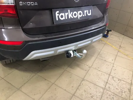 Фаркоп Лидер Плюс для Skoda Yeti 2009-2018 V123-BA в Уфа