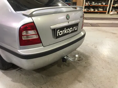 Фаркоп Лидер Плюс для Skoda Octavia Tour (лифтбек) 1996-2011 S104-BA в Уфа