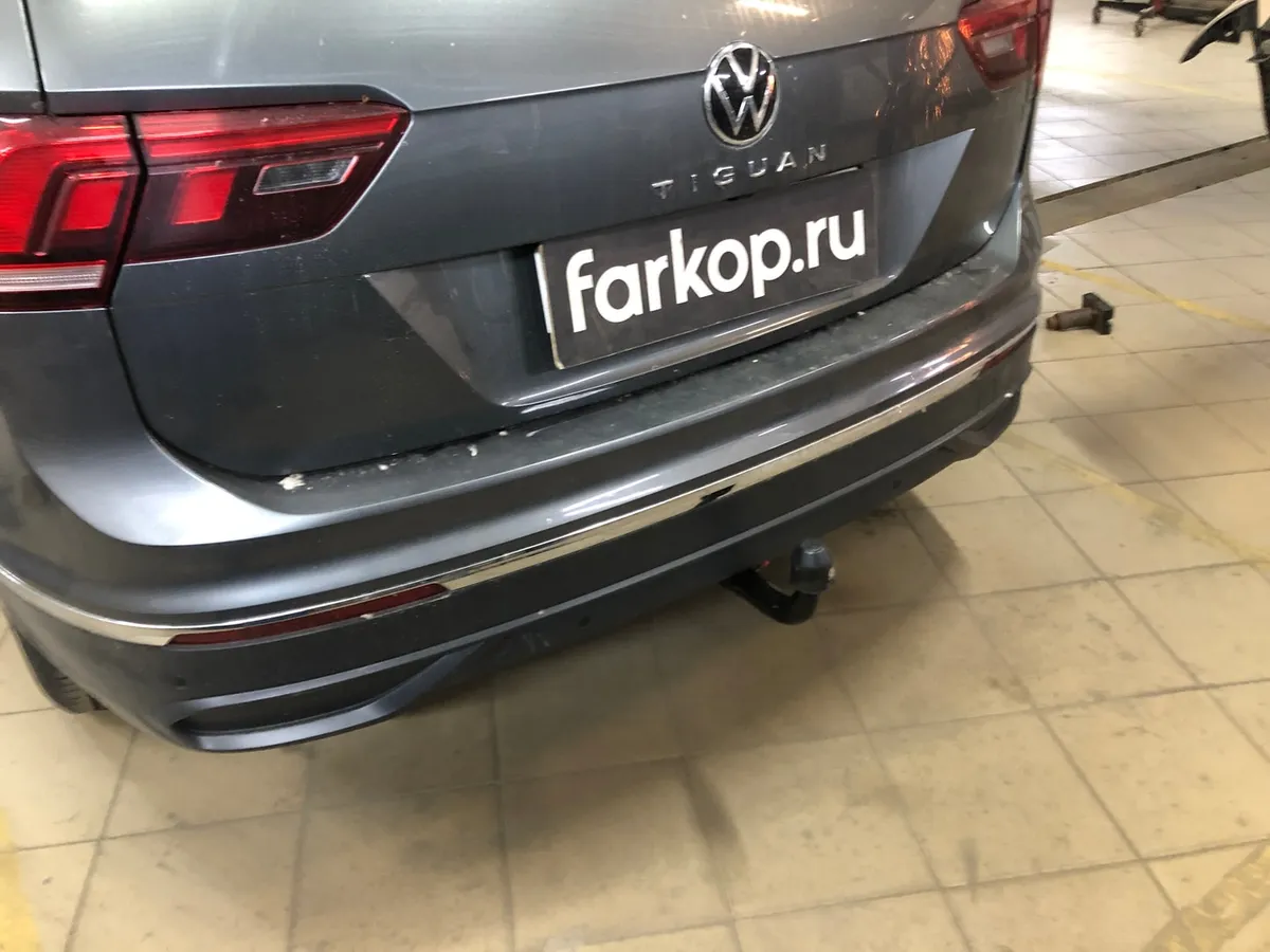 Фаркоп Galia для Volkswagen Tiguan 2017- V069V в Уфа Фаркоп Galia для Volkswagen Tiguan 2017- V069V в Уфа