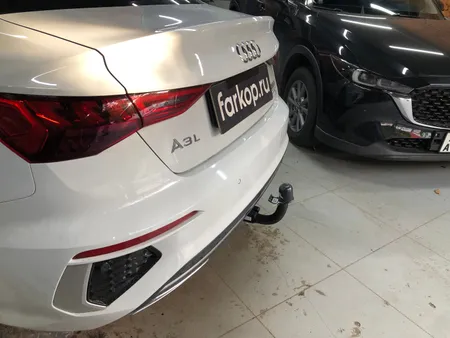 Фаркоп Steinhof для Audi A3 (седан, хетчбек) 2020- Арт. A-126 A-126 в Уфа