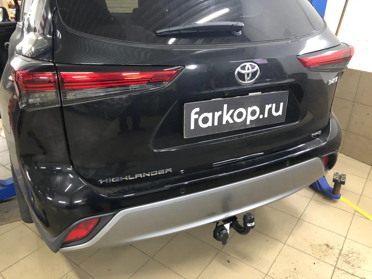 Фаркоп Oris для Toyota Highlander 2019-2026 3001-A в Уфа Фаркоп Oris для Toyota Highlander 2019-2026 3001-A в Уфа