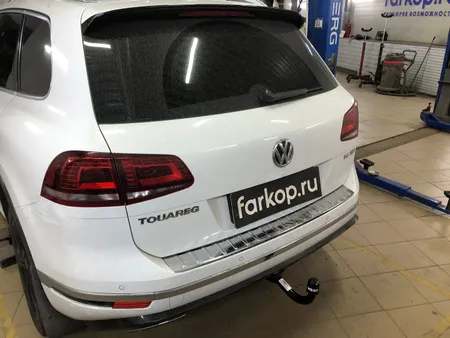 Фаркоп Oris для Volkswagen Touareg 2010-2018, кроме R-Line 3555-D2 в Уфа