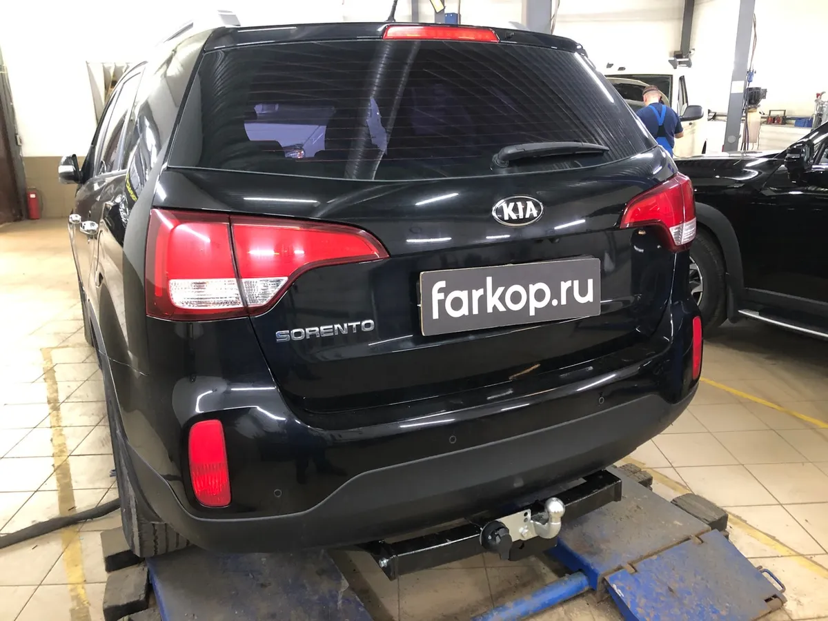 Фаркоп Лидер Плюс для Kia Sorento 2012-2021 H224-F в Уфа Фаркоп Лидер Плюс для Kia Sorento 2012-2021 H224-F в Уфа