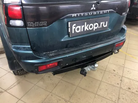 Фаркоп Лидер Плюс для Mitsubishi Pajero Sport 1998-2008 M107-F в Уфа