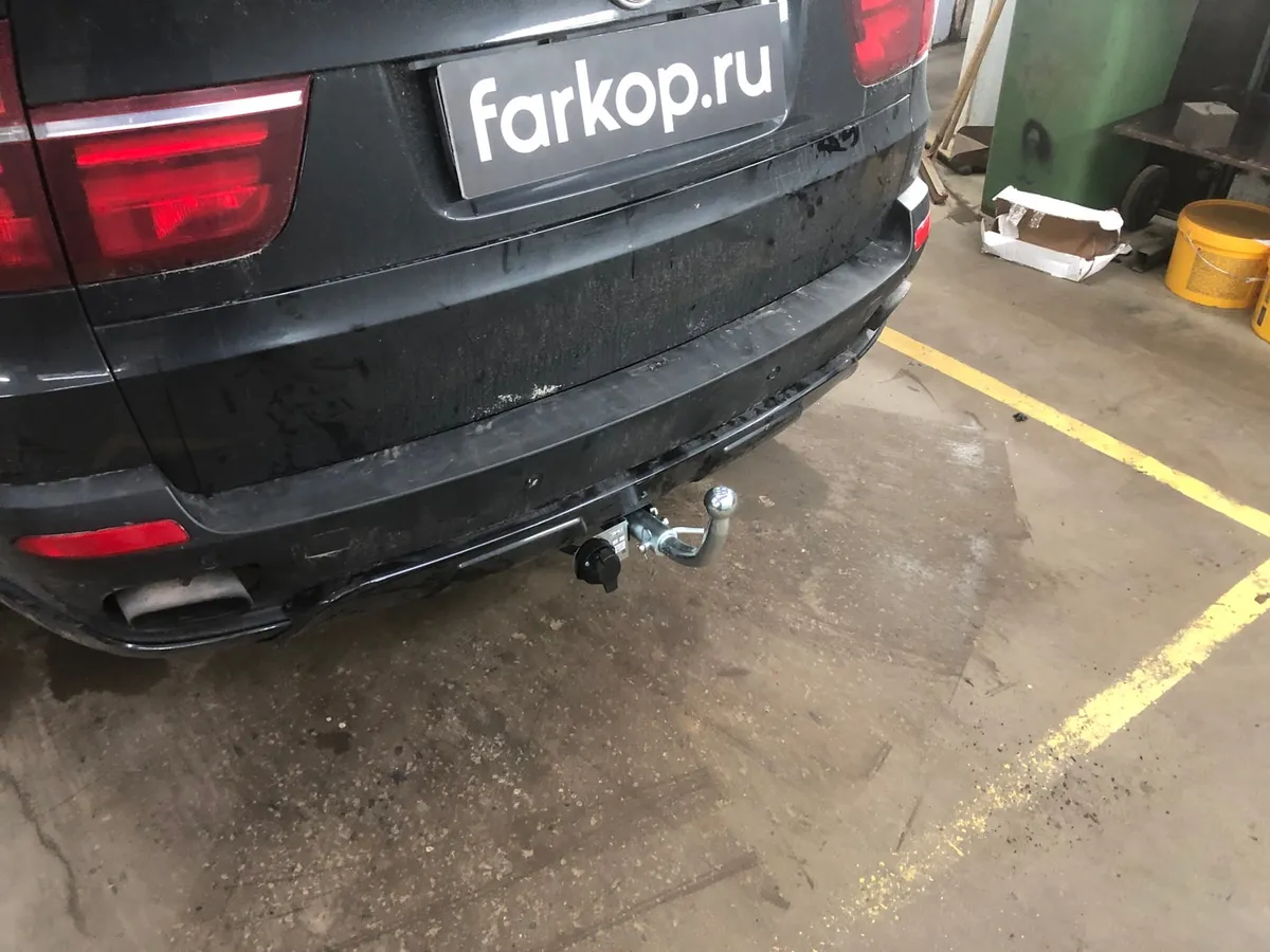 Фаркоп Лидер Плюс для BMW X5 (E70) 2007-2010 B204-BA в Уфа