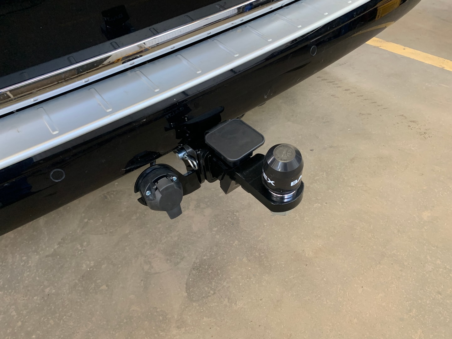 Установили фаркоп TowRus для Volkswagen Multivan T6.1 2019 г.в. Установили фаркоп TowRus для Volkswagen Multivan T6.1 2019 г.в.